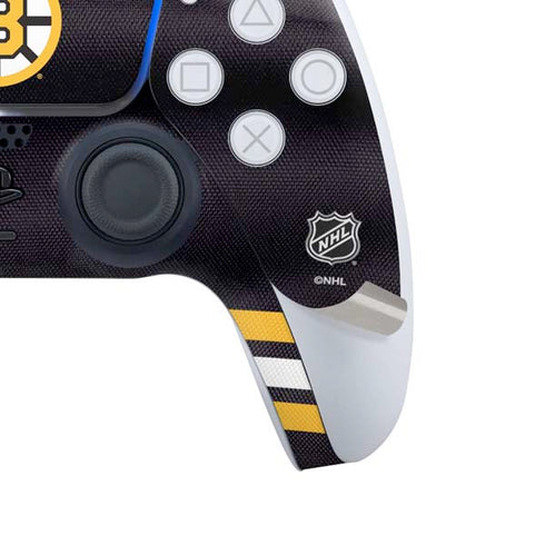 NHL Boston Bruins Home Jersey PS5 Controller Skin